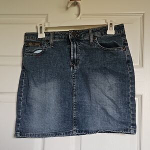 LEI Denim Mini Skirt - Blue